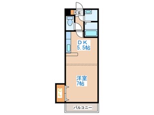 コンパス琴似の物件間取画像